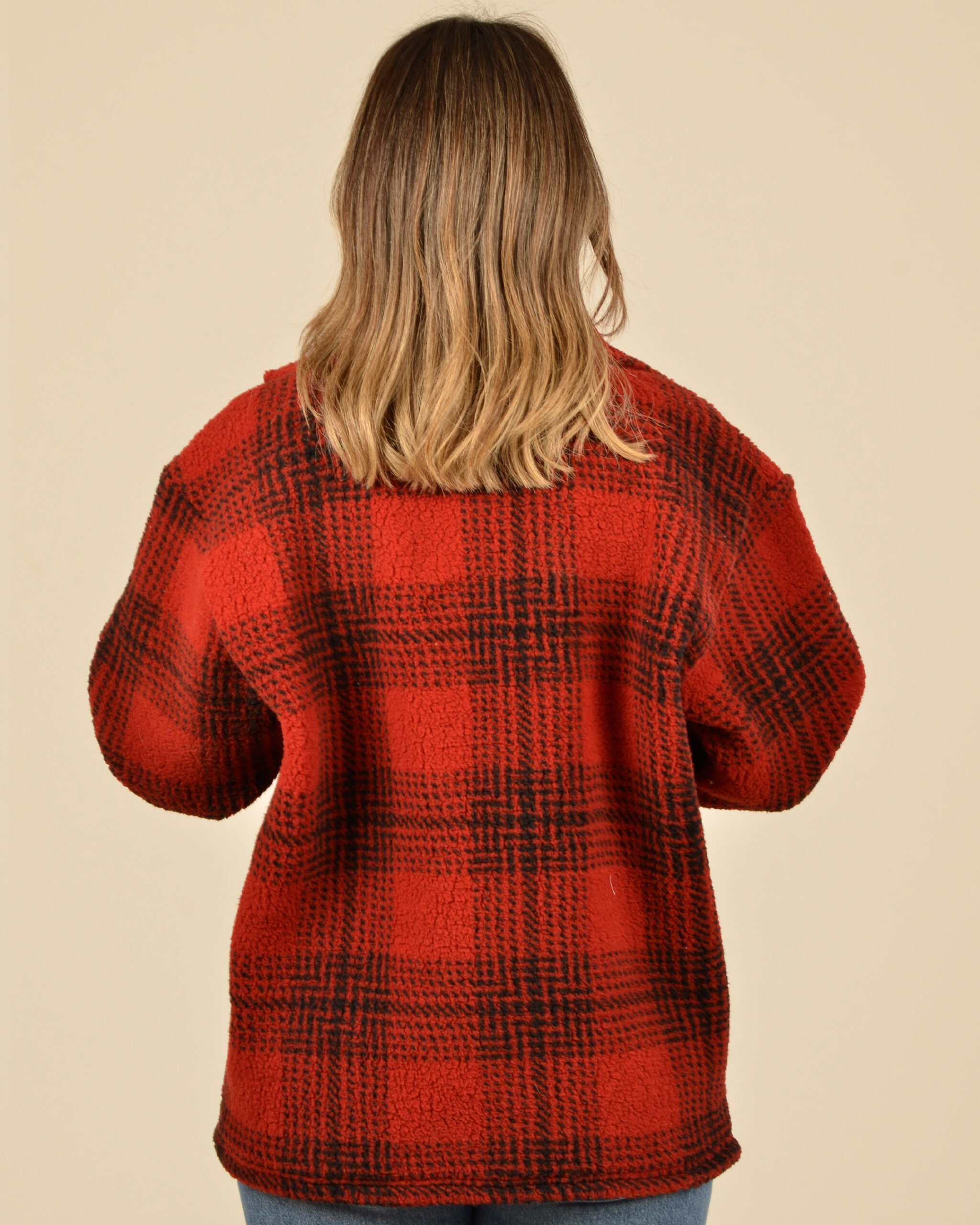 Red Flannel Unisex Jacket The Lazy Fam