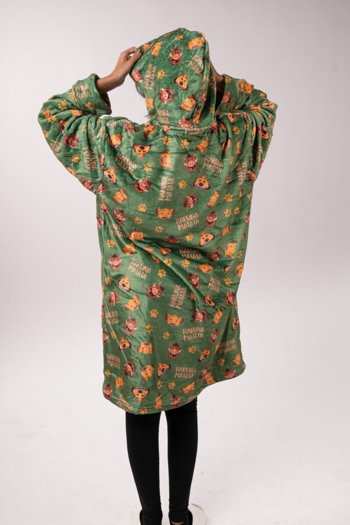 Hakuna Matata Hoodie Blanket