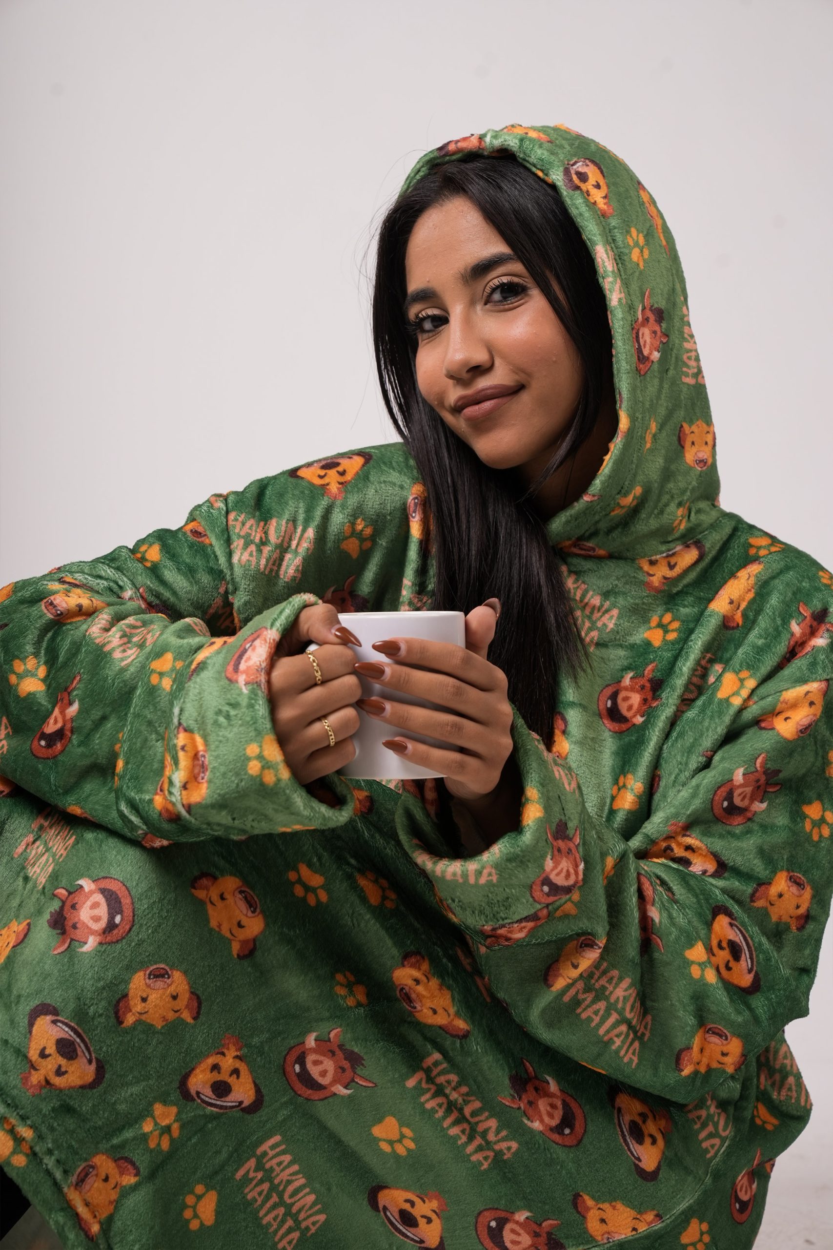 Hakuna Matata Hoodie Blanket