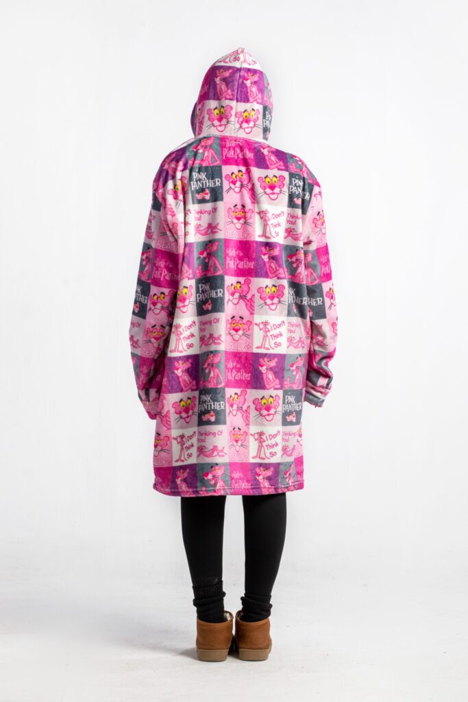 Pink Panther Hoodie Blanket
