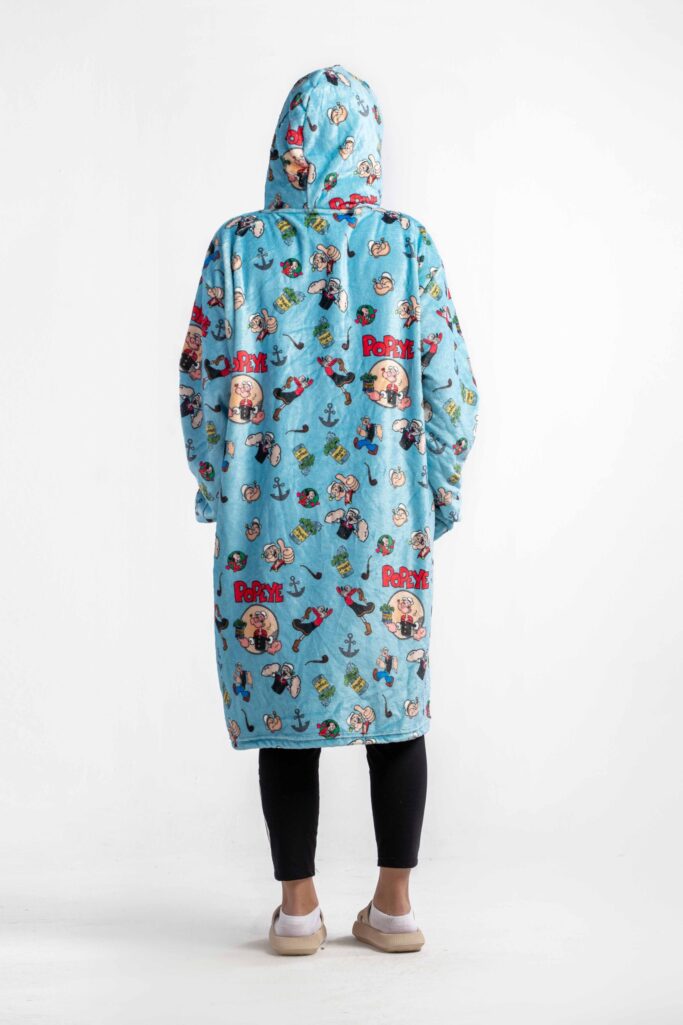 Popeye Hoodie Blanket