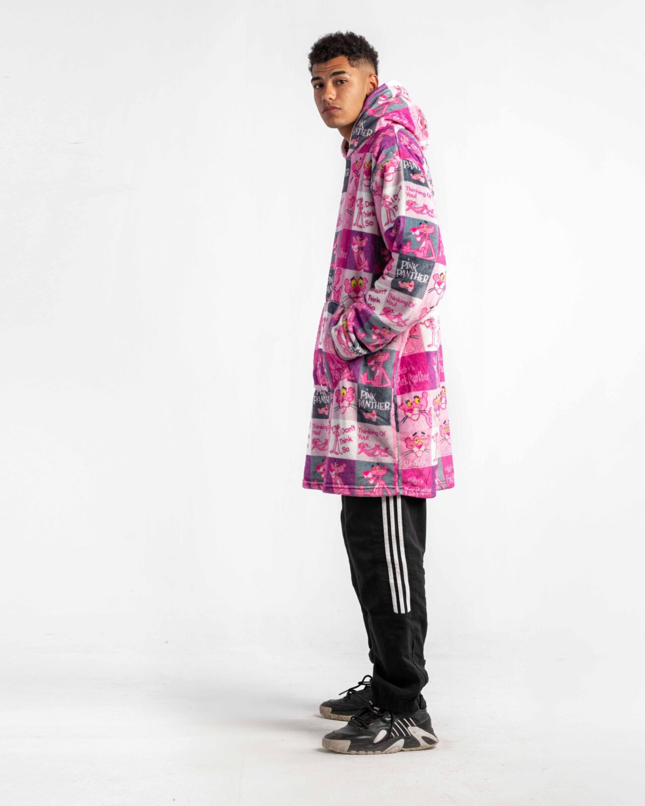 Pink Panther Hoodie Blanket