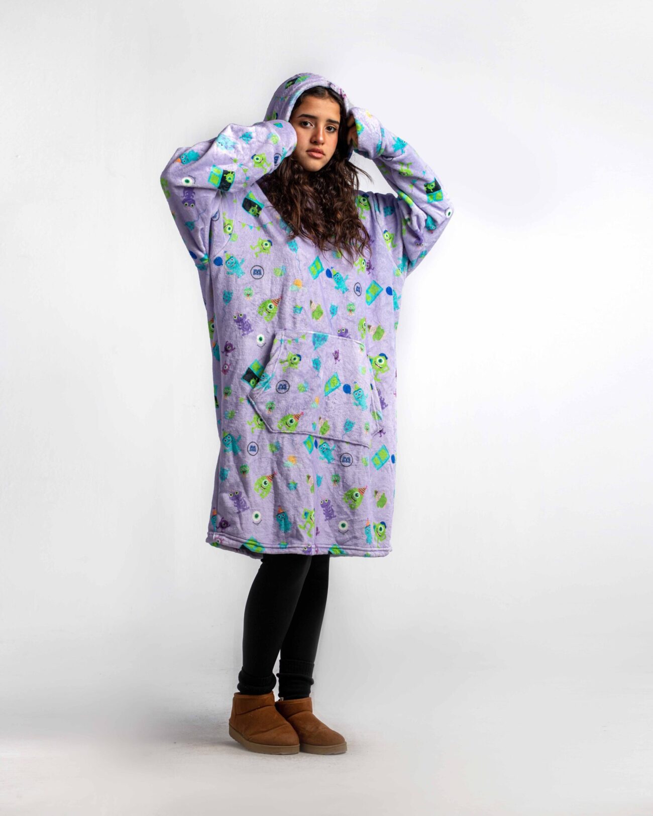 Monsters INC. Hoodie Blanket