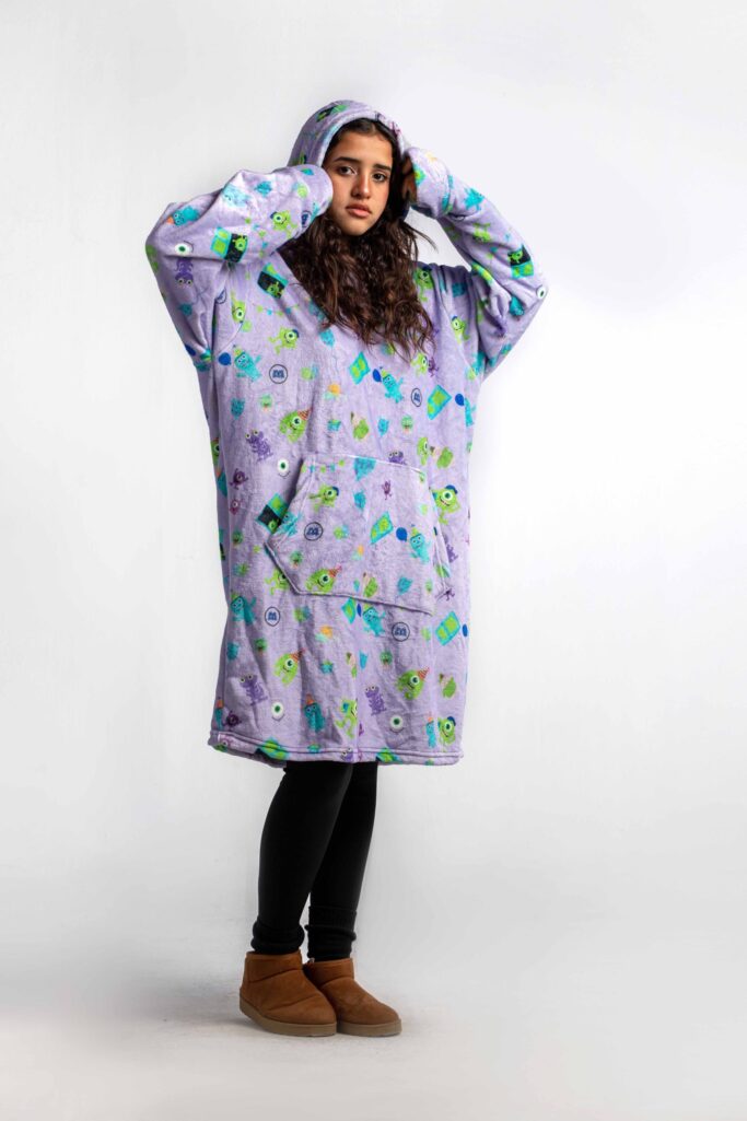 Monsters INC. Hoodie Blanket