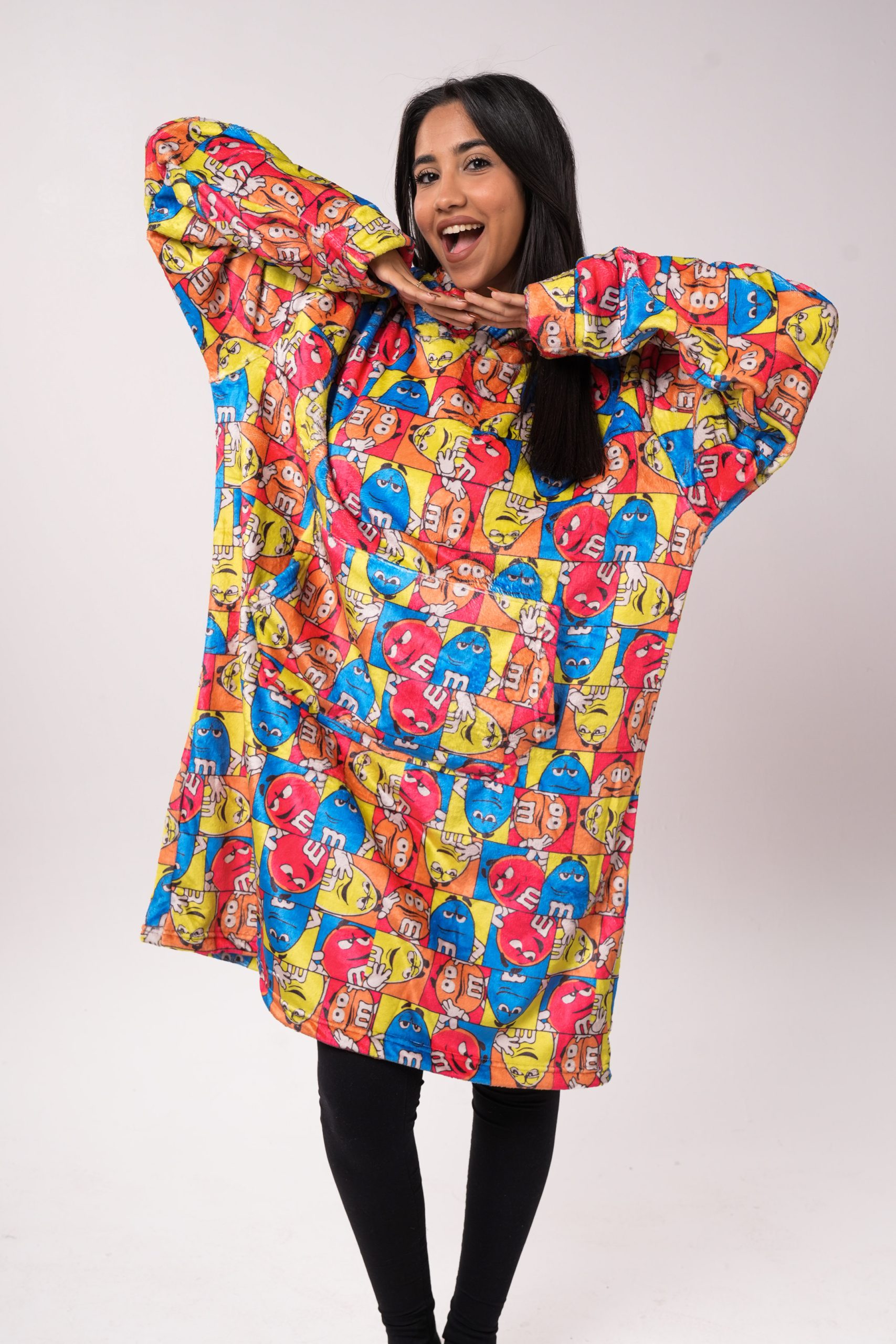 M&M's Hoodie Blanket