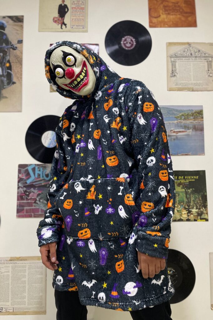 Halloween Hoodie Blanket