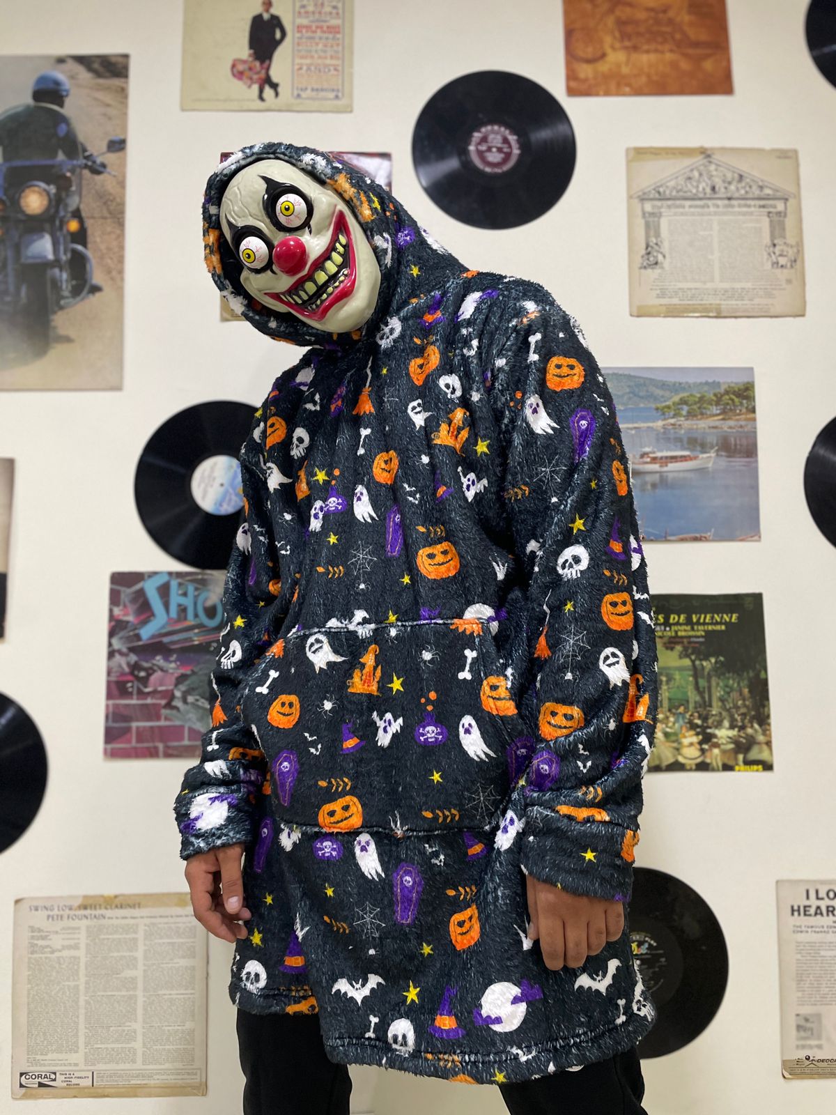 Halloween Hoodie Blanket
