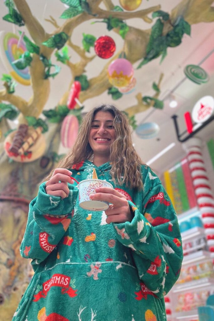 Christmas Hoodie Blanket