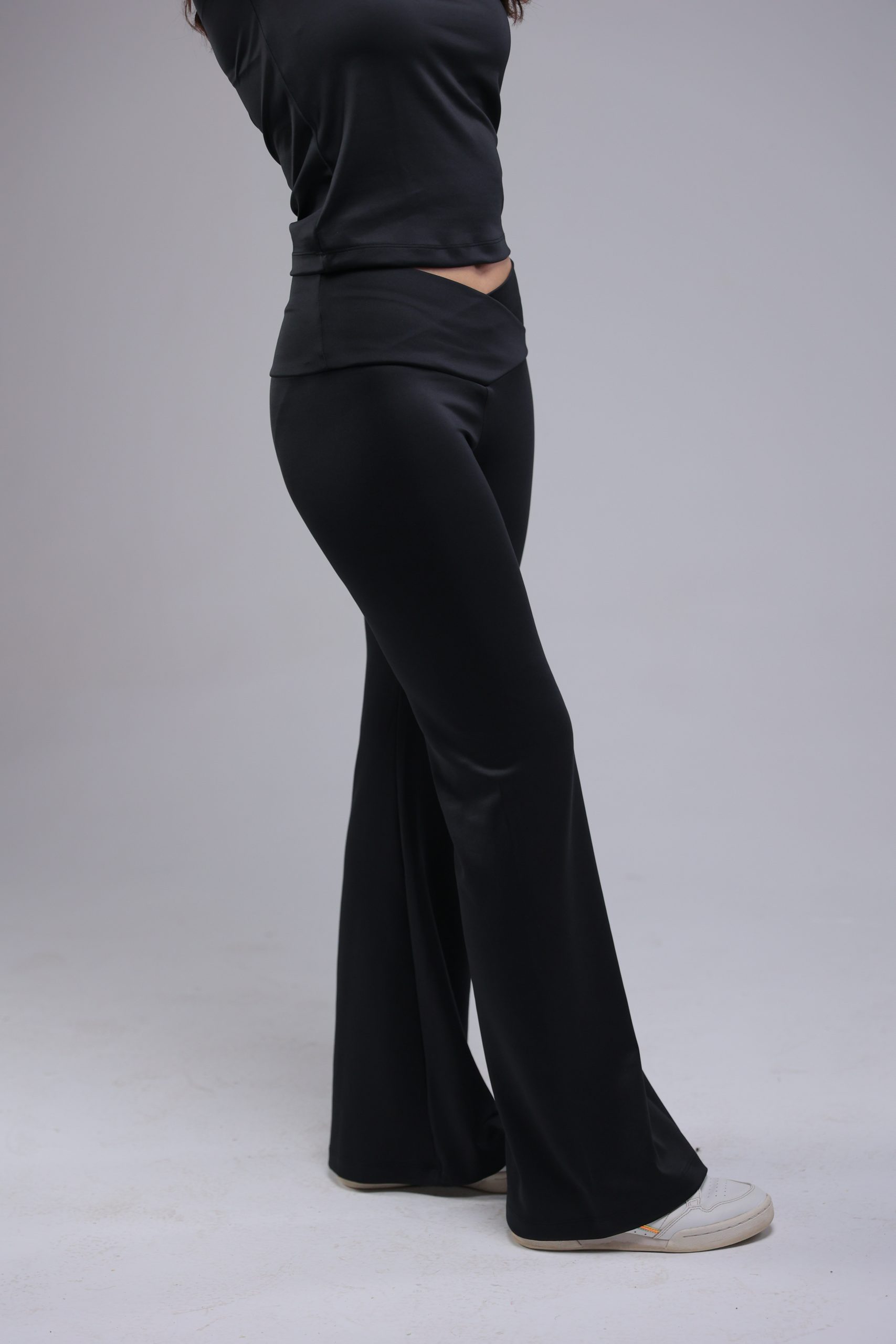 Black Flared Pants